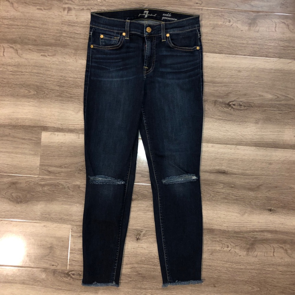 7 for All Mankind Ankle Gwenevere Skinny Jeans